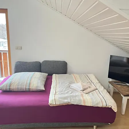 Grosses Haus Bei Muenchen Mit 4 Schlafzimmern Fuer Bis Zu 10 Personen * 高庭